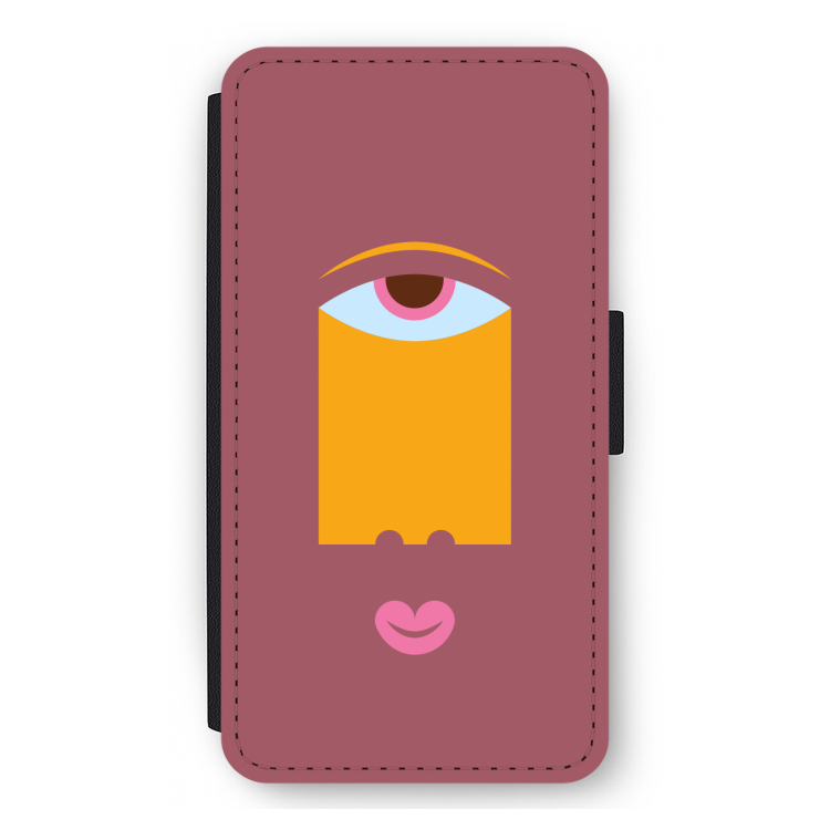 Mono V: iPhone 12 mini Flip Hoesje