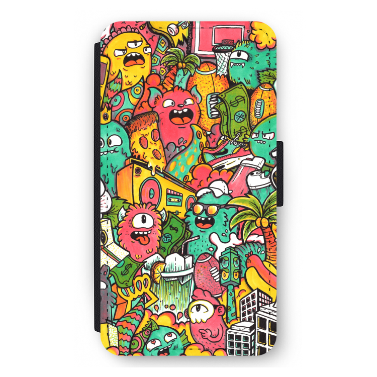 Vexx City: iPhone 12 mini Flip Hoesje