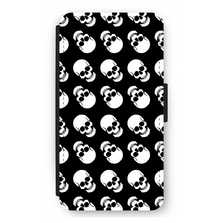 Musketon Skulls: iPhone 12 mini Flip Hoesje