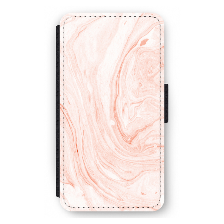 Peach bath: iPhone 12 mini Flip Hoesje