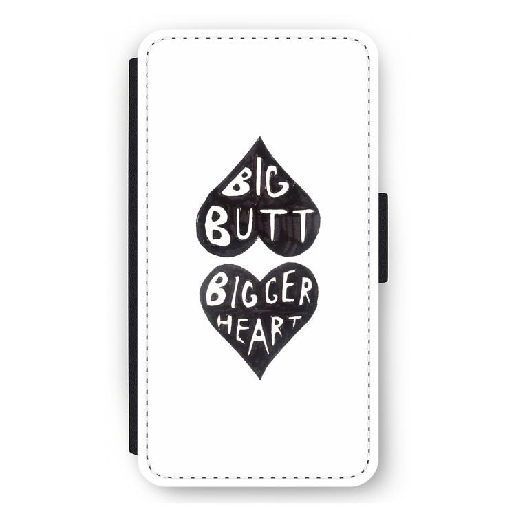 Big butt bigger heart: iPhone 12 mini Flip Hoesje