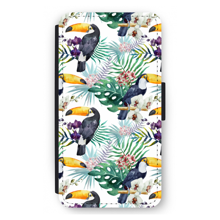 Tukans: iPhone 12 mini Flip Hoesje
