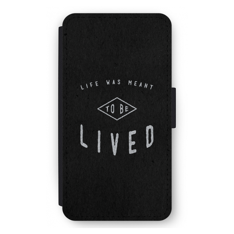 To be lived: iPhone 12 mini Flip Hoesje