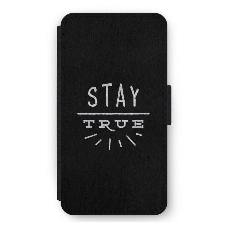 Stay true: iPhone 12 mini Flip Hoesje