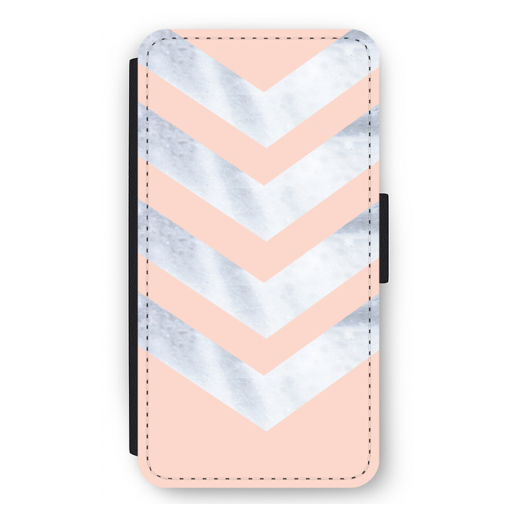 Marmeren pijlen: iPhone 12 mini Flip Hoesje