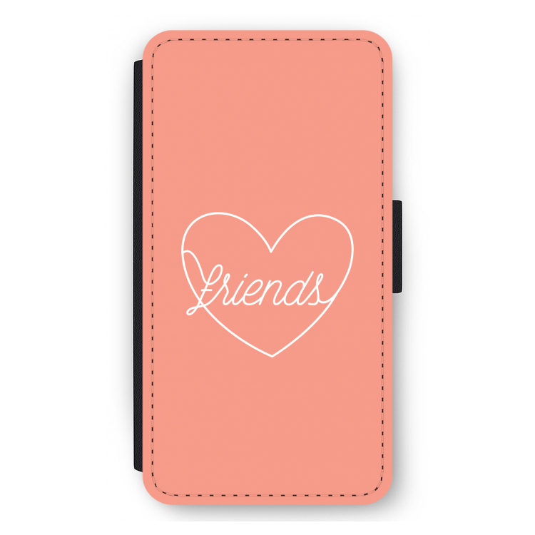 Friends heart: iPhone 12 mini Flip Hoesje