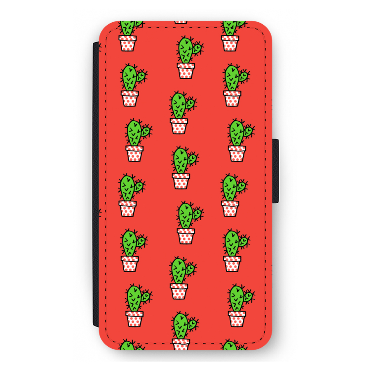 Mini cactus: iPhone 12 mini Flip Hoesje