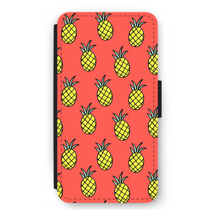 Ananas: iPhone 12 mini Flip Hoesje