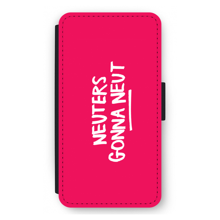 Neuters (roze): iPhone 12 mini Flip Hoesje