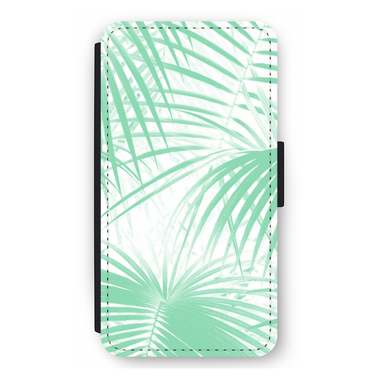 Palmbladeren: iPhone 12 mini Flip Hoesje