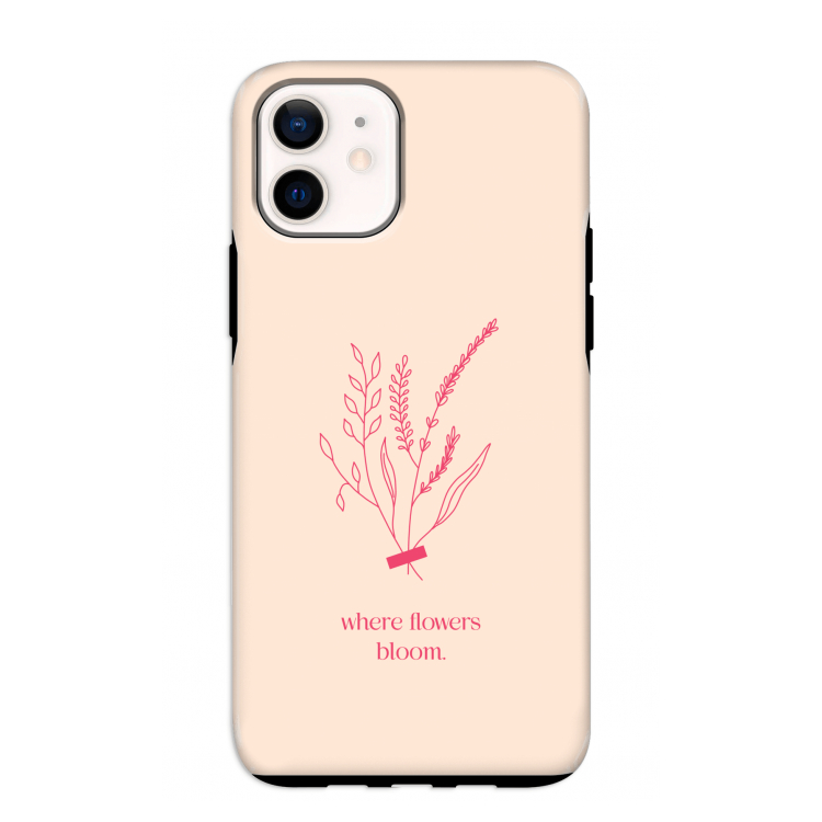 Where flowers bloom: iPhone 12 mini Tough Case