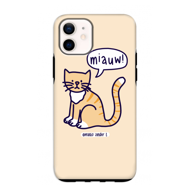 Miauw: iPhone 12 mini Tough Case