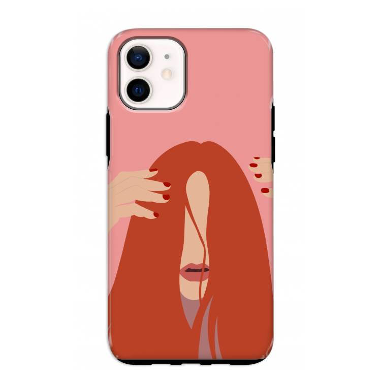 Woke up like this: iPhone 12 mini Tough Case