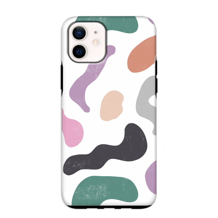Memphis Shapes: iPhone 12 mini Tough Case