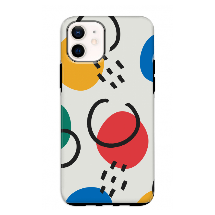 Illustratieve pop 3: iPhone 12 mini Tough Case