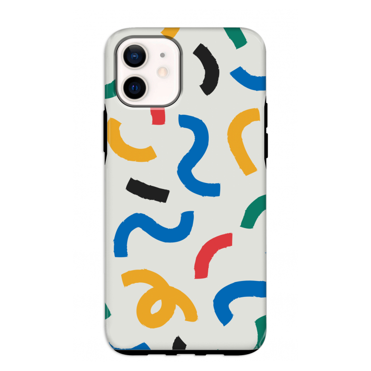 Illustratieve pop 2: iPhone 12 mini Tough Case