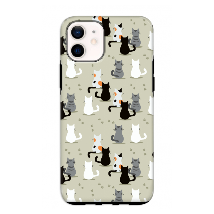 Katten: iPhone 12 mini Tough Case