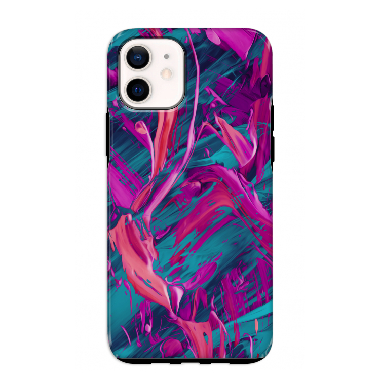 Pink Clouds: iPhone 12 mini Tough Case