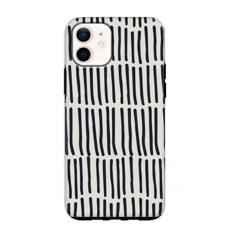 Moroccan stripes: iPhone 12 mini Tough Case