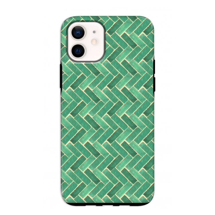 Moroccan tiles 2: iPhone 12 mini Tough Case