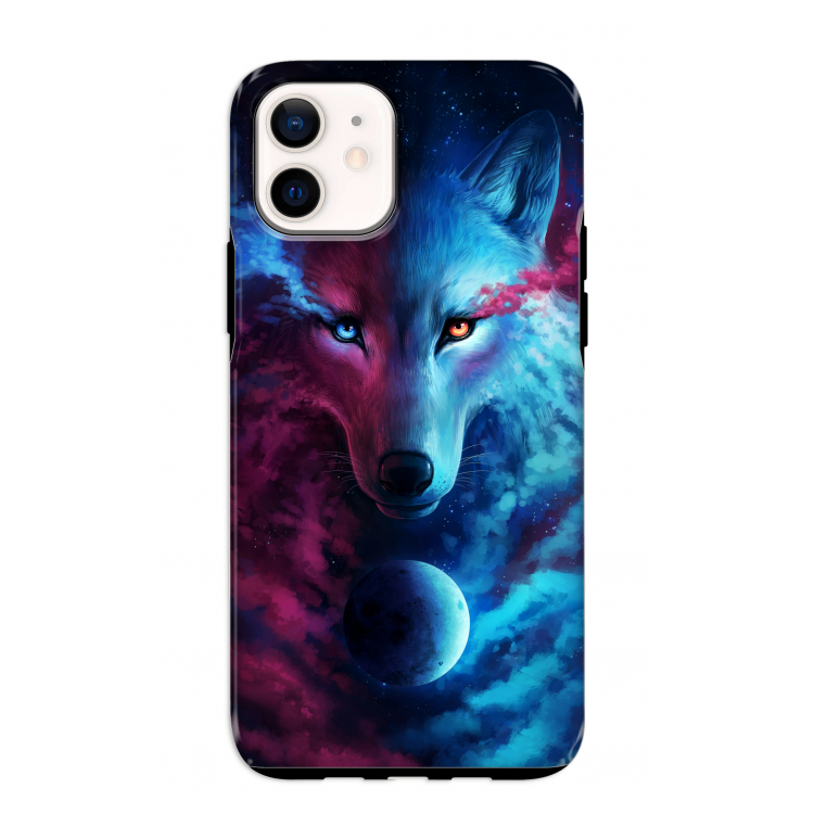 Where Light And Dark Meet: iPhone 12 mini Tough Case