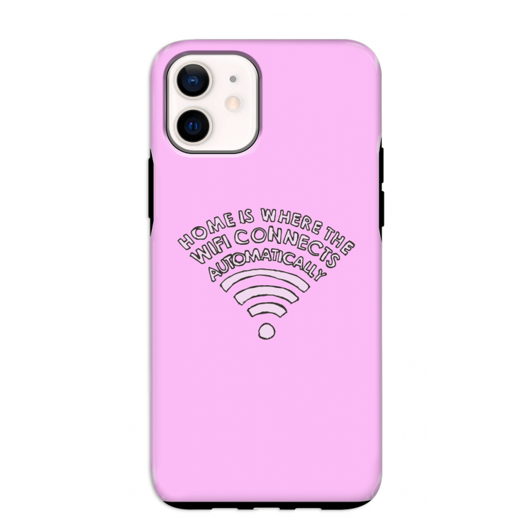Home Is Where The Wifi Is: iPhone 12 mini Tough Case