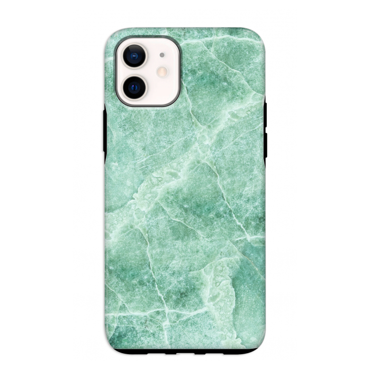 Groen marmer: iPhone 12 mini Tough Case