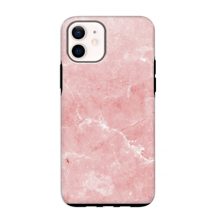 Roze marmer: iPhone 12 mini Tough Case