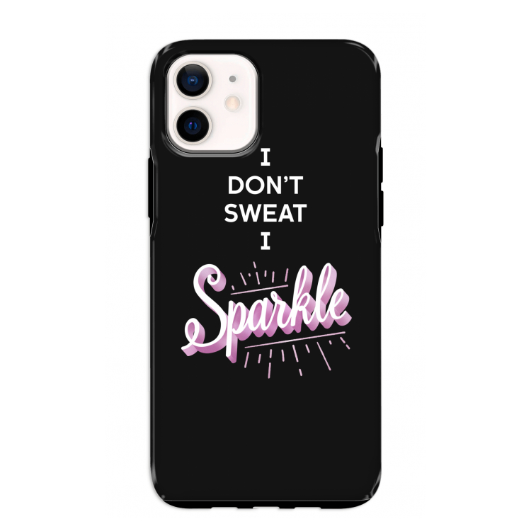 Sparkle quote: iPhone 12 mini Tough Case