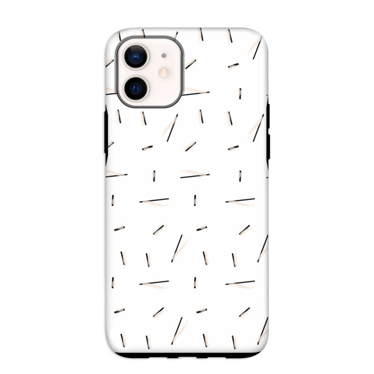 Hipster stripes: iPhone 12 mini Tough Case