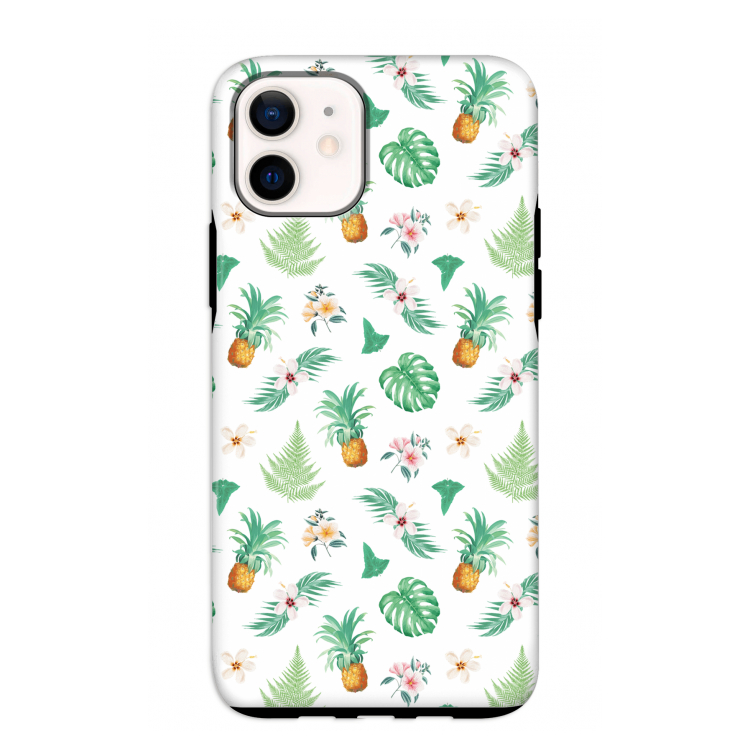 Ananas bladeren: iPhone 12 mini Tough Case