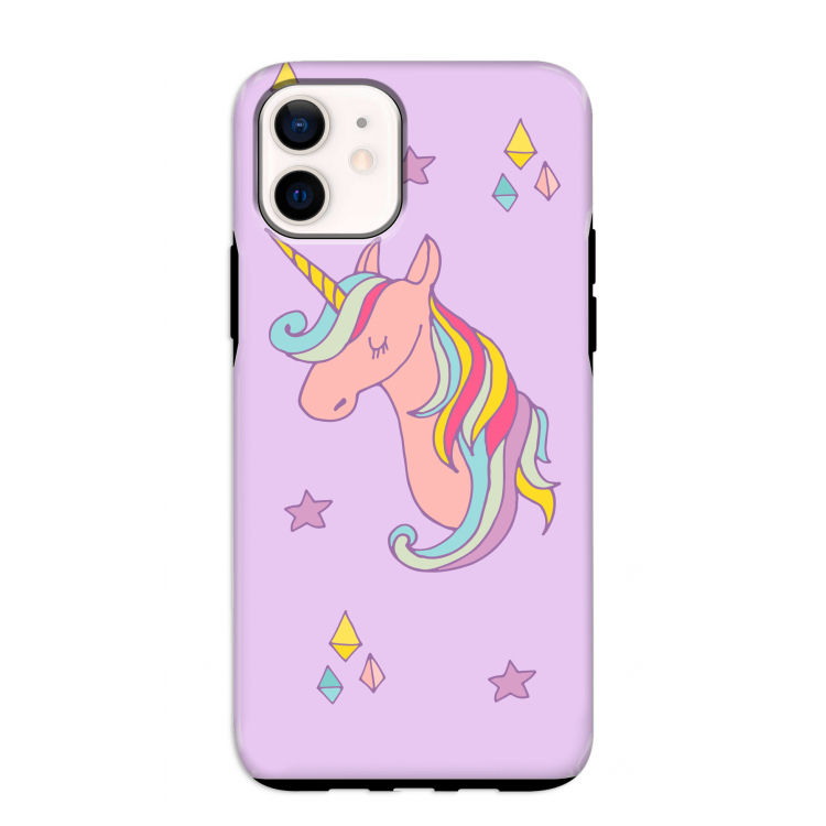 Roze eenhoorn: iPhone 12 mini Tough Case