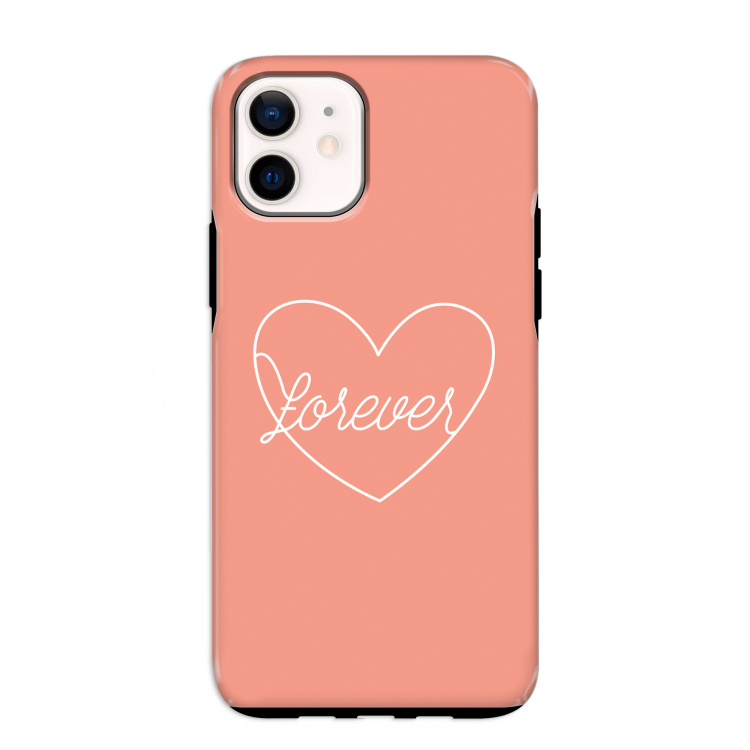 Forever heart: iPhone 12 mini Tough Case
