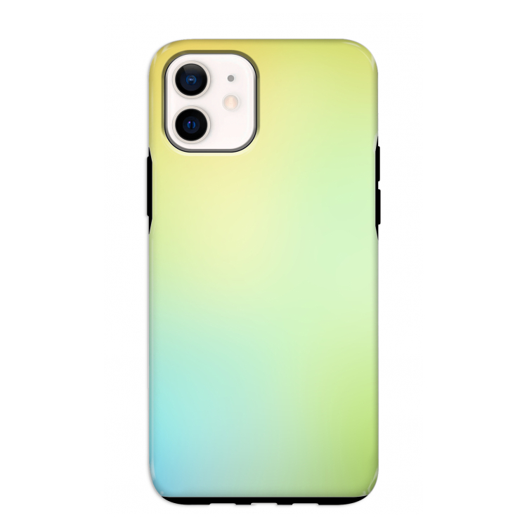Minty mist pastel: iPhone 12 mini Tough Case