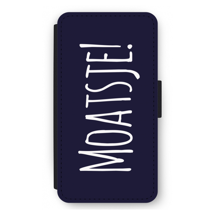 Moatsje!: iPhone 12 mini Flip Hoesje