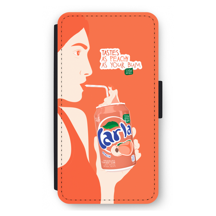 Peach please!: iPhone 12 mini Flip Hoesje