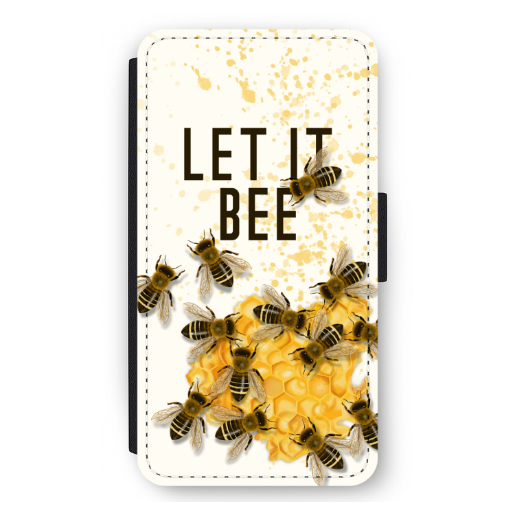 Let it bee: iPhone 12 mini Flip Hoesje