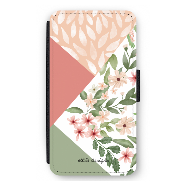 Sweet heaven geometrics: iPhone 12 mini Flip Hoesje