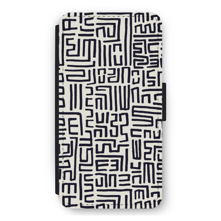 Moroccan Print: iPhone 12 mini Flip Hoesje