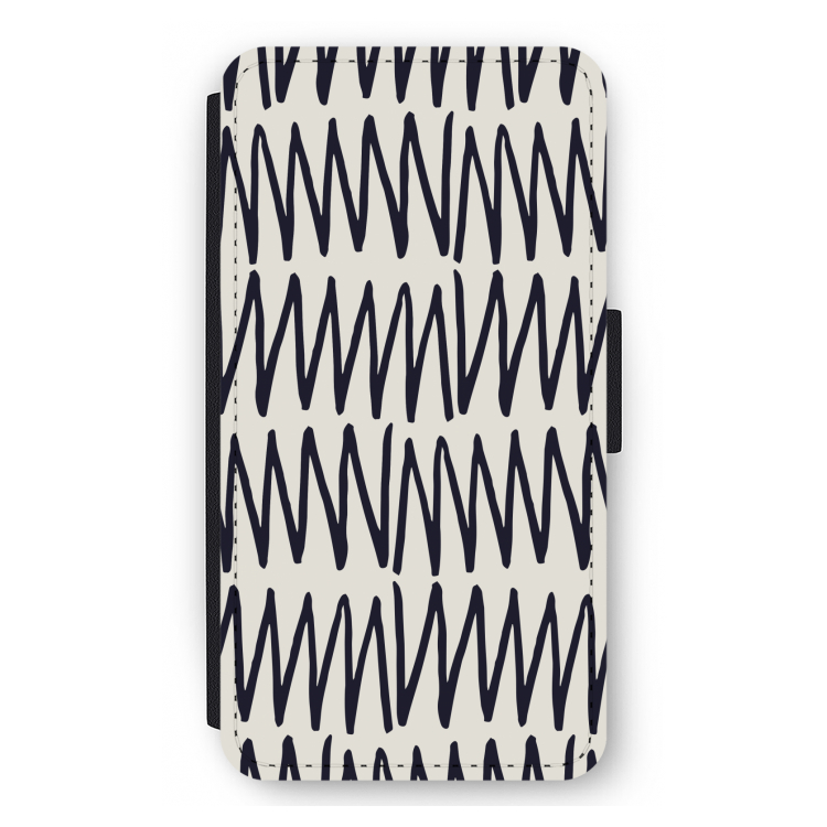 Marrakech Zigzag: iPhone 12 mini Flip Hoesje