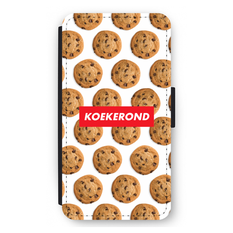 Koekerond: iPhone 12 mini Flip Hoesje