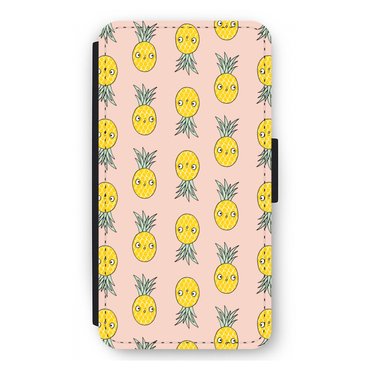 Ananas: iPhone 12 mini Flip Hoesje