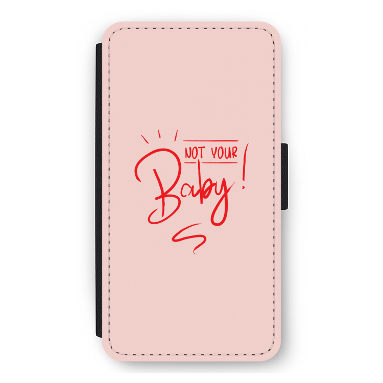 Not Your Baby: iPhone 12 mini Flip Hoesje