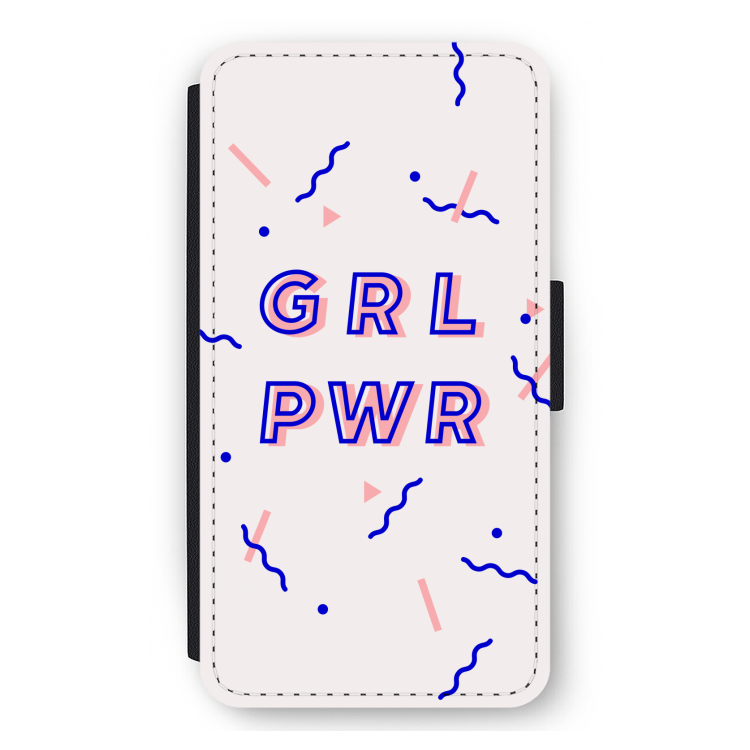 GRL PWR: iPhone 12 mini Flip Hoesje