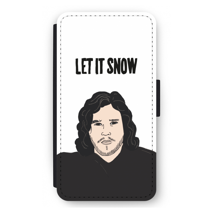 Let It Snow: iPhone 12 mini Flip Hoesje
