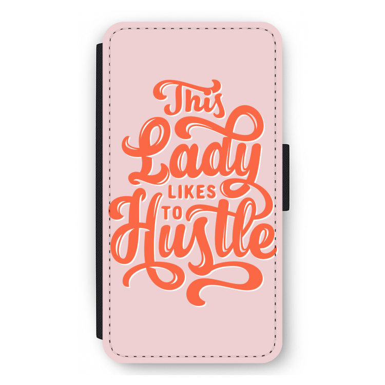 Hustle Lady: iPhone 12 mini Flip Hoesje