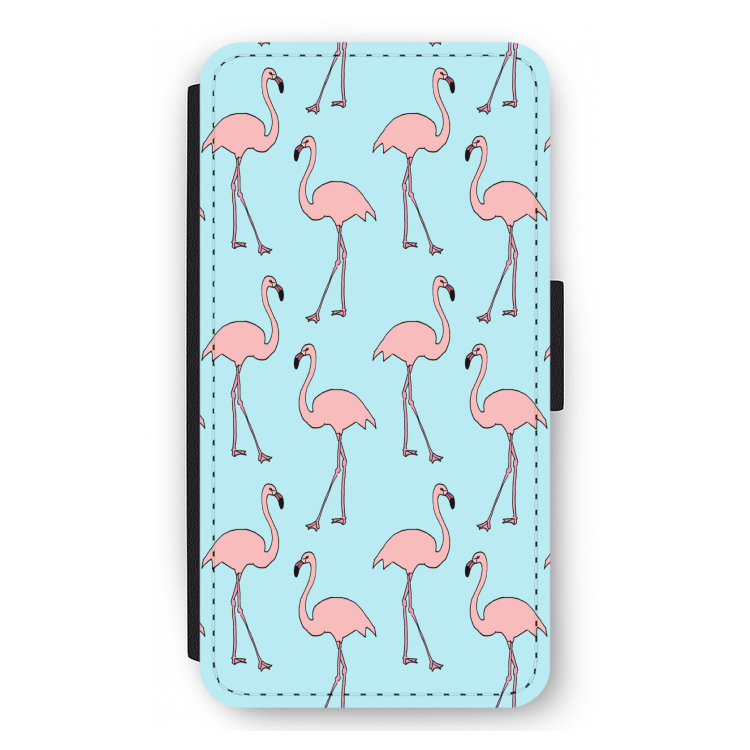 Anything Flamingoes: iPhone 12 mini Flip Hoesje
