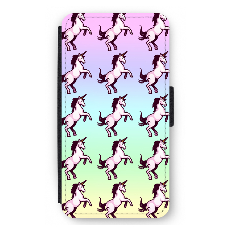 Musketon Unicorn: iPhone 12 mini Flip Hoesje