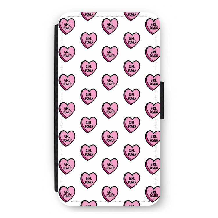 GIRL POWER: iPhone 12 mini Flip Hoesje