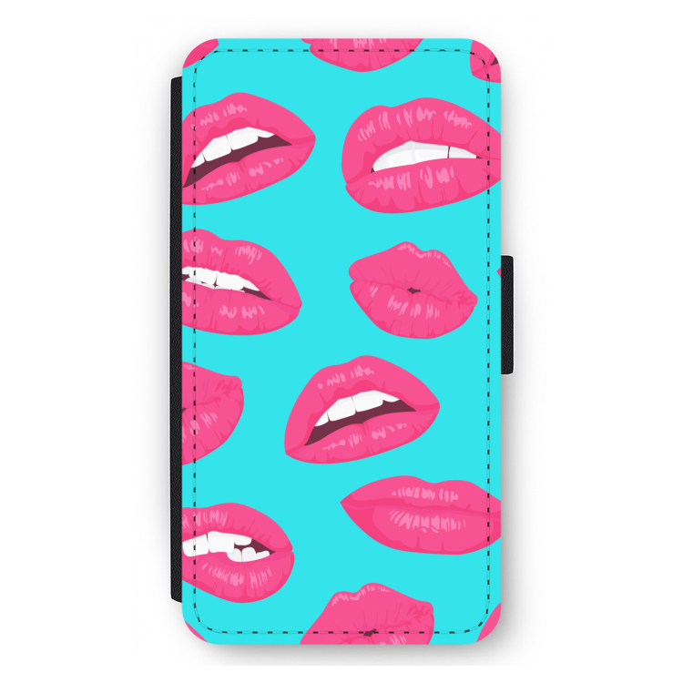 Bite my lip: iPhone 12 mini Flip Hoesje